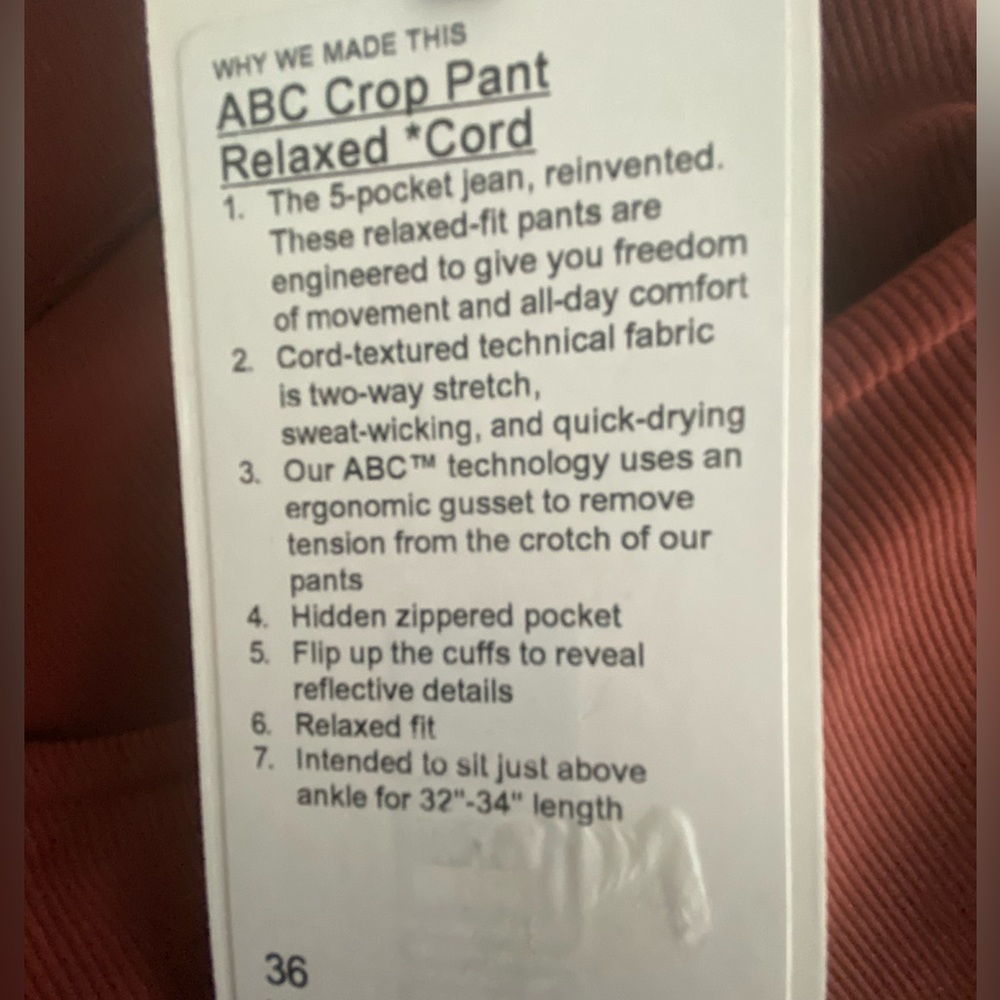 Brand new never worn with tags, 36